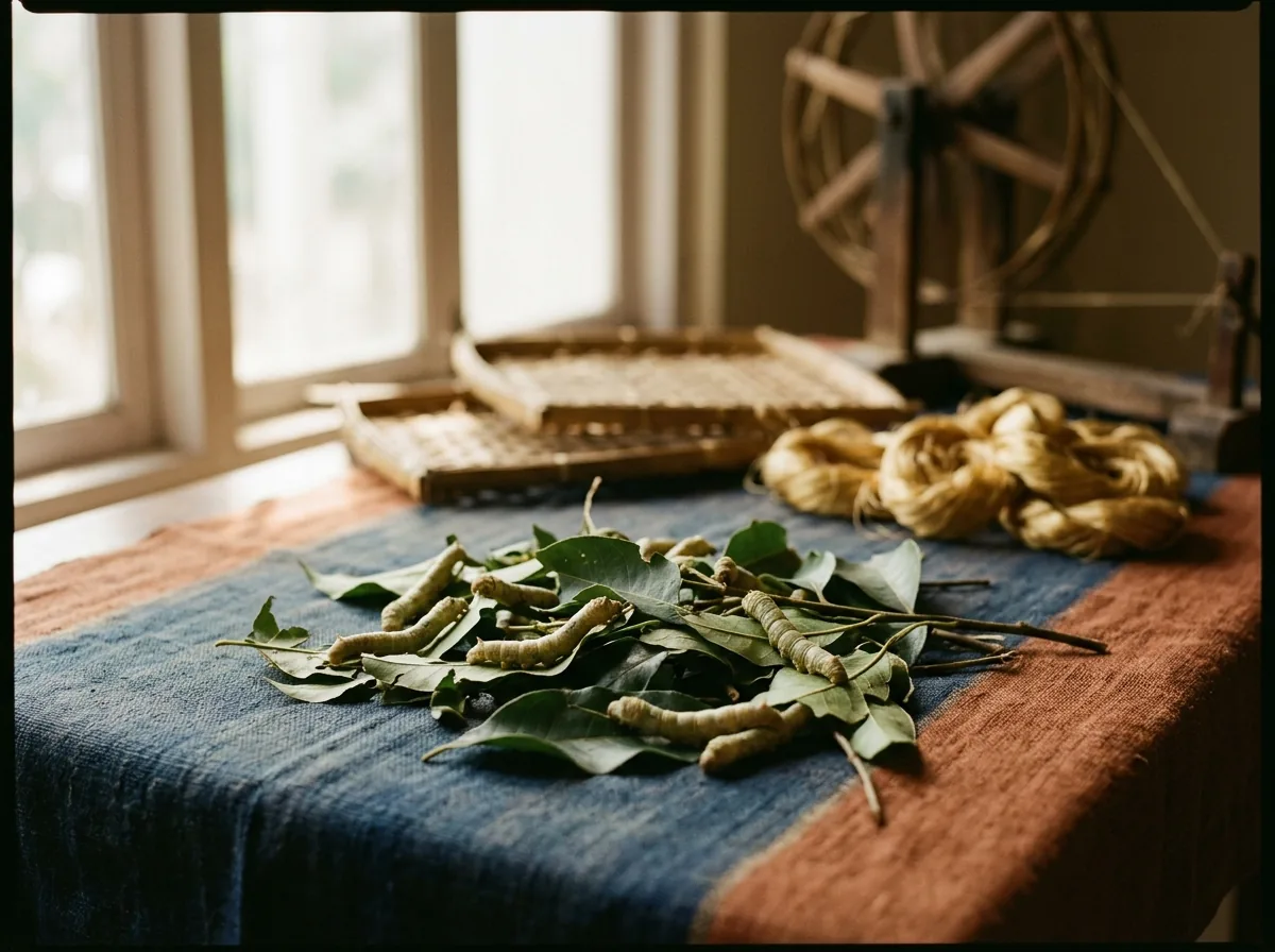 Muga, the Silk that Warms the Brahmaputra