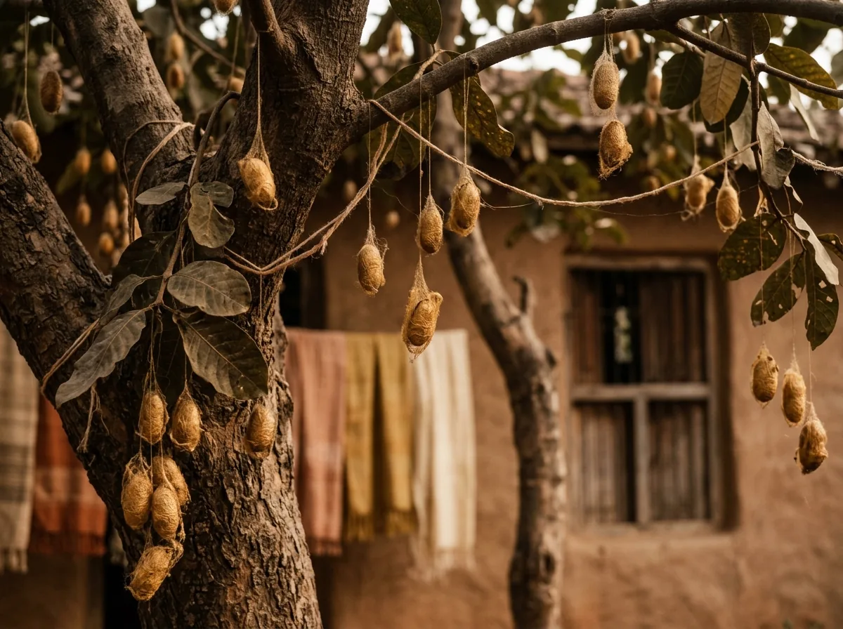 Tussar, the Wild Silk of Jharkhand
