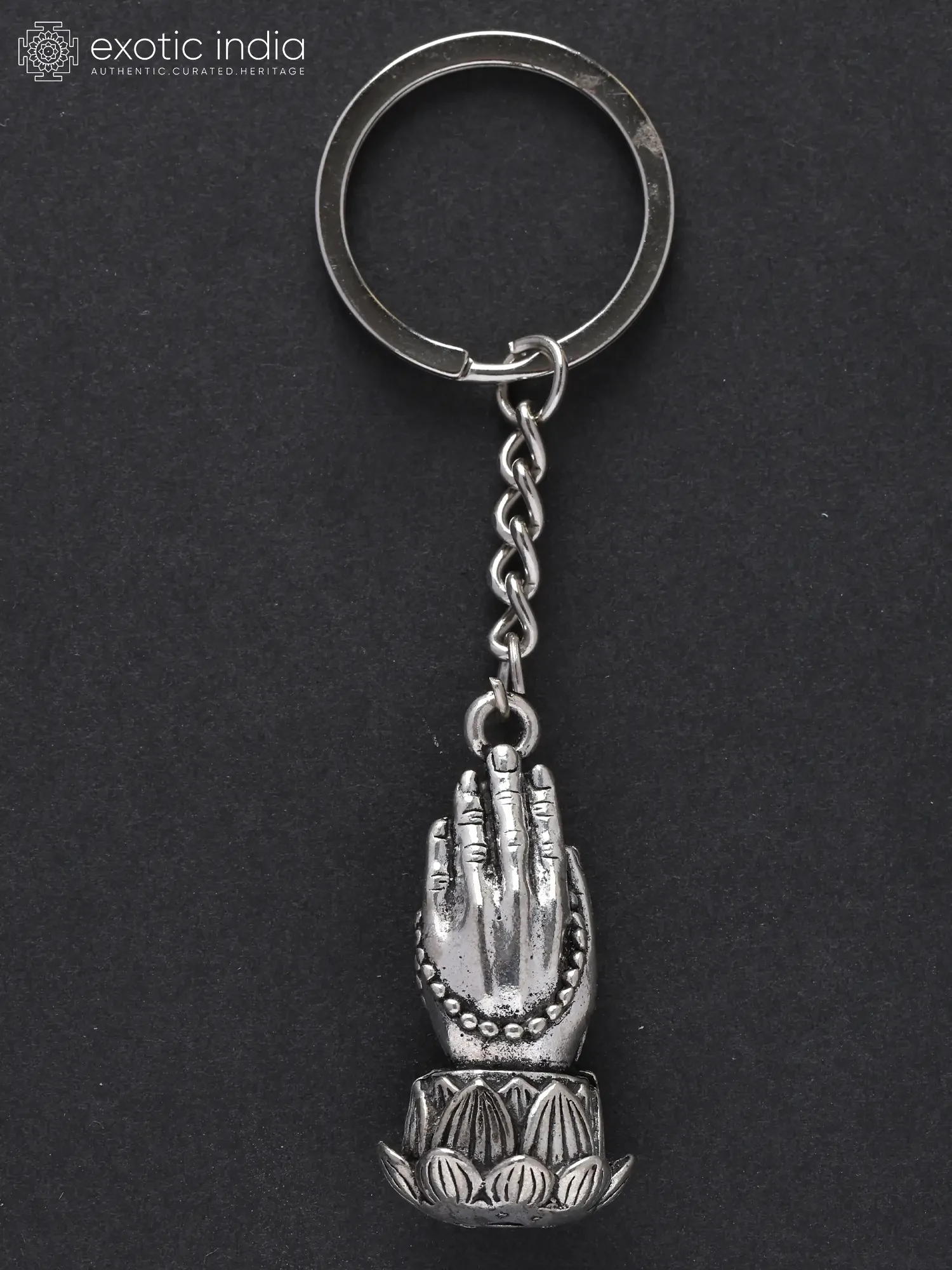 Buddha Prayer Hand Keychain