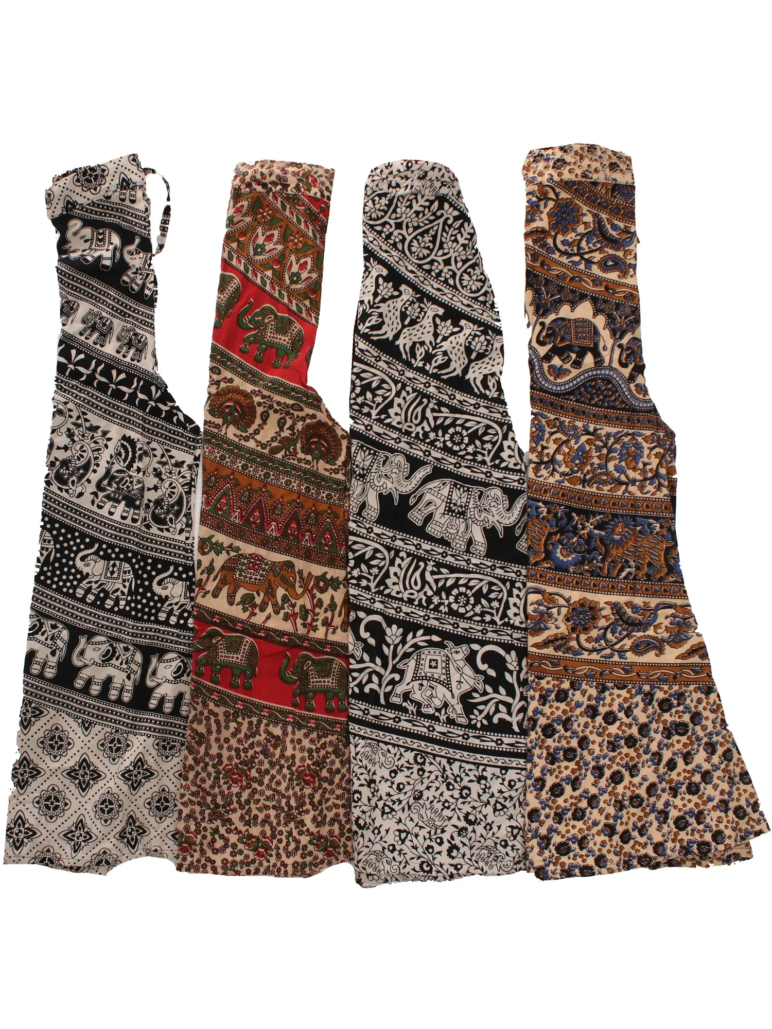 Lot of Four Printed Palazzo Pants from Pilkhuwa
