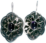 Amethyst Sterling Silver Earrings