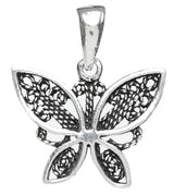 Butterfly Sterling Silver Pendant