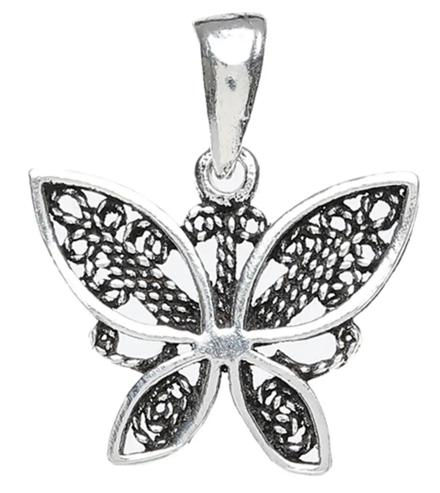 Butterfly Sterling Silver Pendant