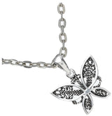 Butterfly Sterling Silver Pendant