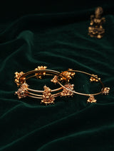 Kashmiri Ghungroo Copper Bangles Set of Four