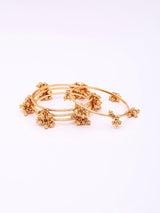 Kashmiri Ghungroo Copper Bangles Set of Four
