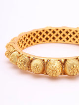 Royal Elephant Temple Style Copper Openable Bangles Pair