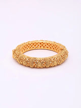 Floral Rajwadi Brass Openable Kada Bangles (Pair)