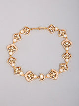 Kundan Bridal Choker Set with Maang Tikka and Hathphool