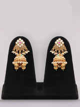 Lord Rama Temple Kundan Necklace and Earring Set