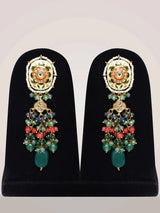 Kundan Bridal Choker Necklace Set with Earrings and Maang Tikka