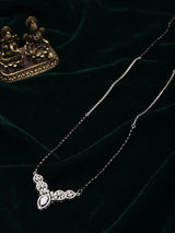 Marquise Zircon Sterling Silver Mangalsutra