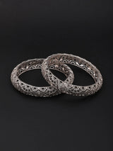 Filigree Heritage Sterling Silver Bangles Pair