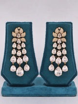 Emerald Green Teardrop Bridal Choker, Earrings and Maang Tikka Set