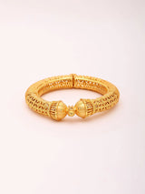 Handcrafted Gold Plated Copper Openable Bangle