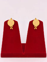 Bridal Gold Plated Copper Mangalsutra Necklace and Earrings Set
