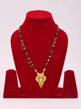 Double Chain Copper Gold-Plated Mangalsutra