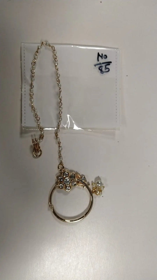 Brass Nose Ring with Traditional Finish
