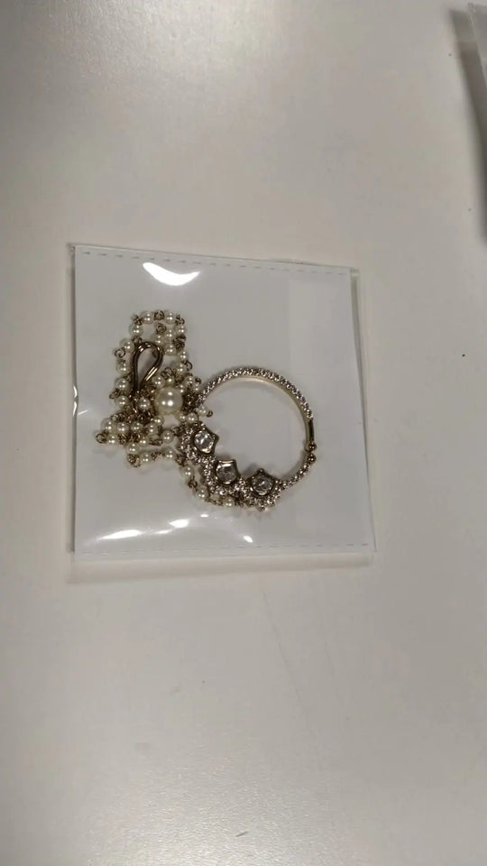 Brass Gold and Silver Finish Nose Ring