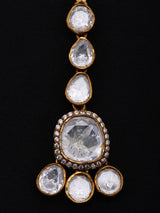 Zircon Studded Sterling Silver Maang Tikka