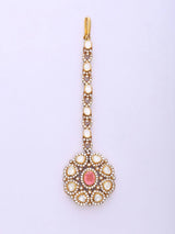 Moissanite Sterling Silver Maang Tikka