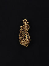 Pink Stone Bird Motif Sterling Silver Brooch