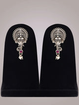 Panch Mukhi Ganesha Multi Strand Sterling Silver Necklace Set