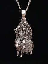 Vishnumaya Swami Sterling Silver Pendant