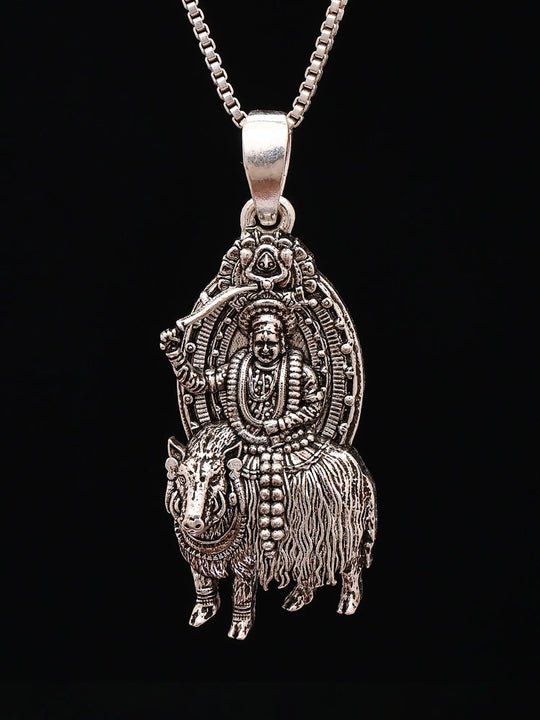 Vishnumaya Swami Sterling Silver Pendant