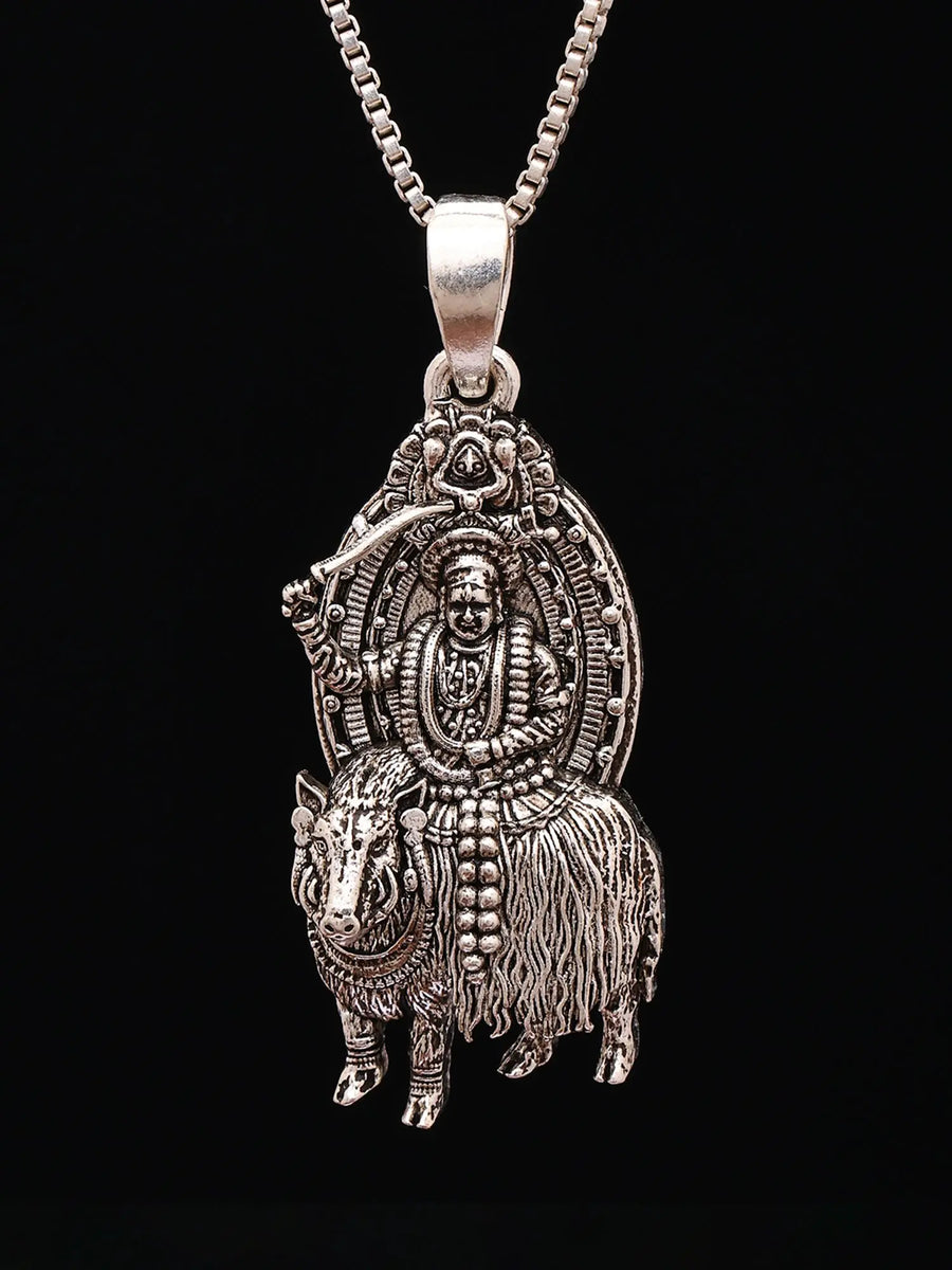 Vishnumaya Swami Sterling Silver Pendant