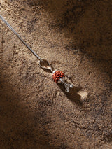 Five Mukhi Rudraksha Sterling Silver Pendant