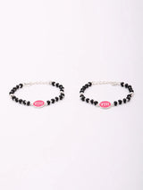 Ram Charm Sterling Silver Kids Nazariya Necklace