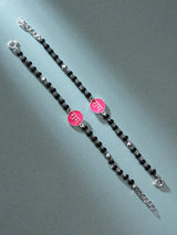 Ram Charm Sterling Silver Kids Nazariya Necklace