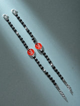Ram Charm Sterling Silver Kids Nazariya Necklace
