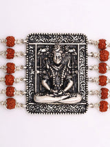 Five Mukhi Rudraksha Multistrand Sterling Silver Bracelet