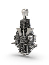Tirupati Balaji Temple Sterling Silver Pendant