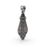 Seven Chakra Sterling Silver Pendant