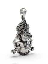 Nakoda Bhairav Sterling Silver Pendant