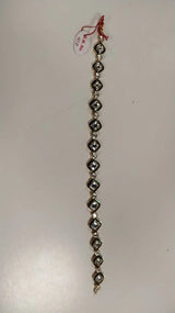 Geometric Kundan Brass Mathapatti Head Jewellery