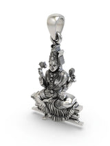 Goddess Bhuvaneshvari Sterling Silver Pendant