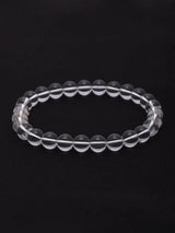 Clear Quartz Beaded Stretch Bracelet