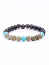 Scorpio Zodiac Gemstone Bead Stretch Bracelet