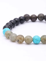 Scorpio Zodiac Gemstone Bead Stretch Bracelet