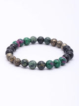 Capricorn Zodiac Multigemstone Stretch Bracelet