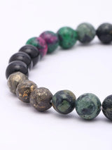 Capricorn Zodiac Multigemstone Stretch Bracelet