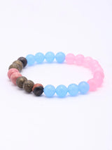 Taurus Zodiac Healing Gemstone Bead Stretch Bracelet