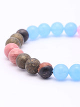 Taurus Zodiac Healing Gemstone Bead Stretch Bracelet