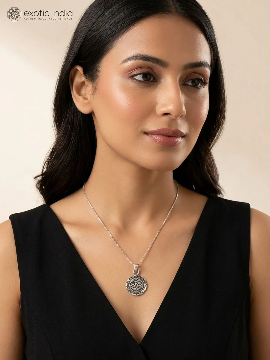 Salasar Balaji Sterling Silver Pendant