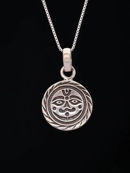 Salasar Balaji Sterling Silver Pendant