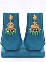 Tirupati Balaji Temple Haram Necklace and Earrings Set
